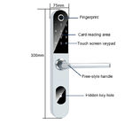 A liga de alumínio BLE toma as impressões digitais a fechadura da porta esperta 300mm Keyless