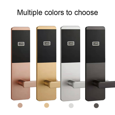 Wood Door Rfid Hotel Key Card Fechaduras de Portas com Software Gratuito de Gerenciamento de PC