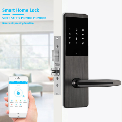 Segurança Bluetooth Smart Keypad Lock TTlock App Door Lock para Apartamento Home Office