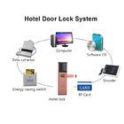 Fechaduras da porta espertas do hotel do cartão de MF1 T57 RFID com sistema de software da gestão