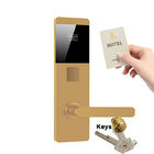 Fechamento do cartão eletrônico da fechadura da porta Sus304 do acesso do cartão da liga de alumínio 79mm