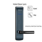 Hotel inteligente do sistema da fechadura da porta da fechadura da porta 13.56Mhz Rfid de Keycard