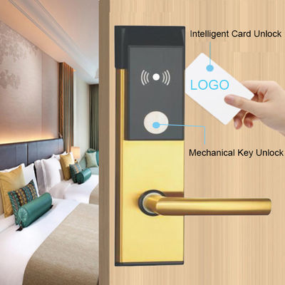 Sistema de fechadura de porta inteligente de aço inoxidável fechaduras eletrónicas de hotel para quartos de hotel