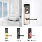 Sistema de fechadura de porta inteligente de aço inoxidável fechaduras eletrónicas de hotel para quartos de hotel