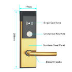 Sistema de fechadura de porta inteligente de aço inoxidável fechaduras eletrónicas de hotel para quartos de hotel