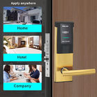 O hotel eletrônico de Smart do cartão chave do RFID trava 30-60mm com sistema de SDK do software