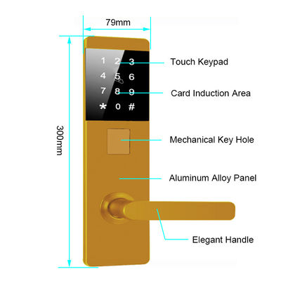 Fechaduras eletrônicas de porta inteligente para apartamentos Home Office