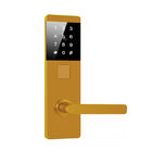 Fechadura da porta eletrônica da senha do FCC do fechamento do puxador da porta de 4PCS AA Smart