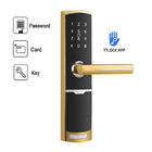 Do puxador da porta esperto inteligente do código de fechamento da segurança da fechadura da porta do App de TTlock fechamento Keyless de Digitas