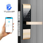 Fechadura da porta esperta elétrica de Digitas da casa de apartamento do controle do APP do fechamento do TT com código e cartão