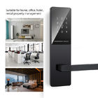 Fecho de porta preto FCC CE ROHS BLE Wifi teclado para casa apartamento