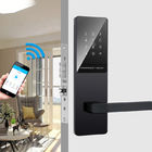 TTlock de cor preta fechaduras de porta controladas por aplicativo Bluetooth para escritório em casa