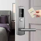 Sistema da fechadura da porta do cartão do hotel do ANSI de Locks Swipe do leitor de cartão do hotel Ss304