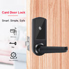 Fechaduras de porta RFID de liga de alumínio com fechaduras de cartão de chave com certificações CE FCC
