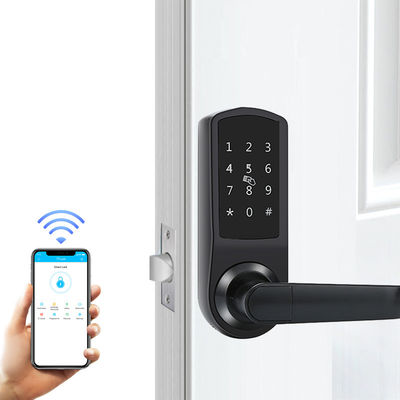 4 cores opcional Deadbolt Smart Password fechaduras de porta com TTlock App