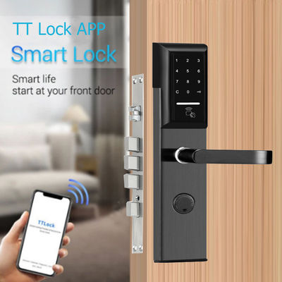 Aço inoxidável 6068 Mortise TTlock App controlada fechadura de porta com teclado inteligente