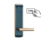 sistema do motel da fechadura da porta 13.56MHz do cartão chave de sala do hotel de 40-45mm com punho