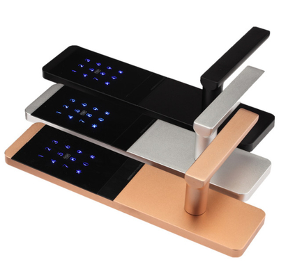 4 em 1 Apartamento de liga de alumínio Smart TTlock Fechadura de porta com teclado táctil