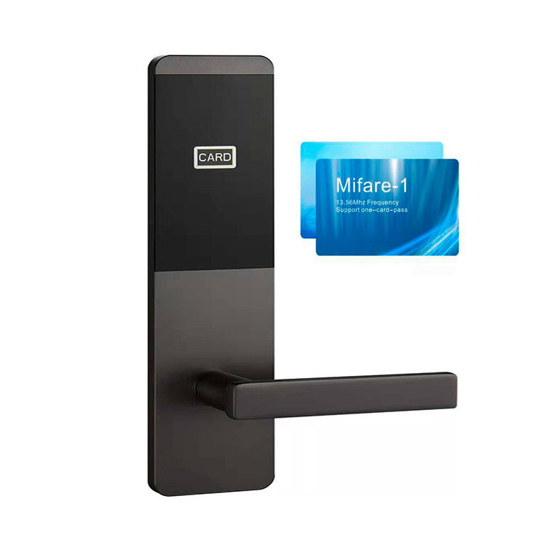 Wood Door Rfid Hotel Key Card Fechaduras de Portas com Software Gratuito de Gerenciamento de PC